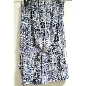 Casual Strapless Romper